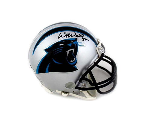Wesley Walls Signed Carolina Panthers Mini Helmet