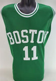 Charlie Scott Signed Celtics Green Picture Jersey Inscribed "HOF 2018" (JSA COA)