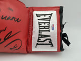 Boxing Greats Autographed Glove Leonard Hearns Duran Beckett PSA/DNA 7A91016