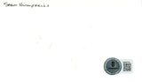 Stan Humphries Autographed San Diego Chargers Index Card Beckett 45278