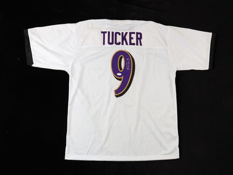 Justin Tucker Signed Baltimore Ravens Jersey (JSA) NFL Record 66 Yard Field Goal