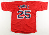 Mike Lowell Signed Boston Red Sox Jersey (Beckett) 2007 World Series Champ & MVP