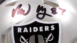 Michael Mayer Signed Las Vegas Raiders Flash Speed Mini Helmet-Beckett W Holo