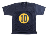 Jordan Love Green Bay Signed Alternate Navy Football Jersey BAS ITP