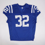 Edgerrin James Signed Indianapolis Colts Jersey (Beckett) #4 Overall Pk 1999 Dft