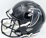 ANDRE RISON AUTOGRAPHED FALCONS 1990-02 FULL SIZE AUTHENTIC HELMET BAD MF