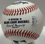 Royals HOF'er GEORGE BRETT Signed Official MLB Baseball AUTO w/ 80 AL MVP - JSA