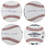 Royals Salvador Johan Perez DIaz Full Name Signed Oml Baseball w/ Case BAS Wit