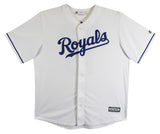 Royals Bo Jackson Authentic Signed White Majestic Cool Base Jersey BAS Witnessed