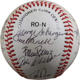 Cincinnati Reds 1983 Team Bench Soto + 22 Sigs Signed NL Baseball Beckett 56276