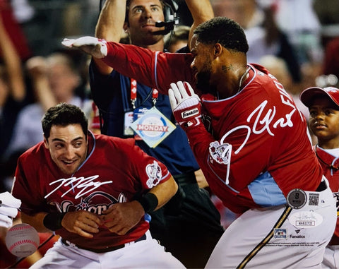 RYAN BRAUN / PRINCE FIELDER - Milwaukee Brewers - Signed 8x10 Photo #2 AUTO