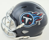 Tyjae Spears Signed Tennessee Titans Speed Mini Helmet (JSA) Rookie Running Back