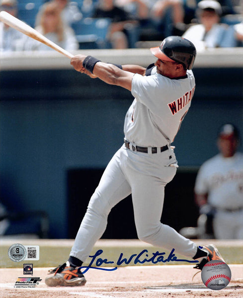 Tigers Lou Whitaker Authentic Signed 8x10 Vertical Photo Autographed BAS