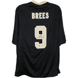 Drew Brees Autographed New Orleans Saints Jersey Black XL Nike Beckett WIT 58518