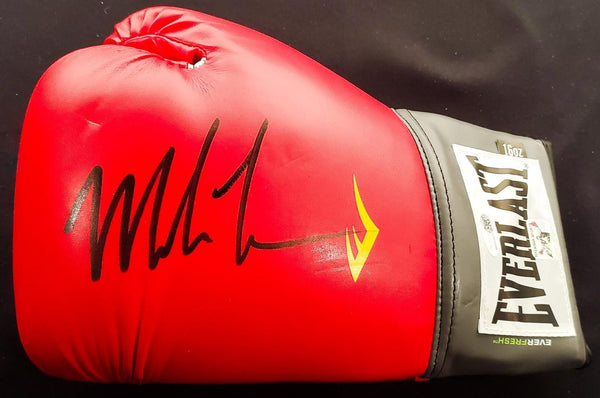 Mike Tyson Signed Red Everlast Boxing Glove (JSA Certified & Fiterman Sports)