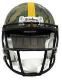 Jerome Bettis HOF Autographed Full Size Camo Replica Helmet Steelers BAS 181025