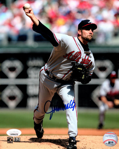 Atl Braves JOHN SMOLTZ Signed 16x20 photo #2 AUTO - HOF - CY - WS CHAMP - JSA