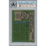 Tony Dorsett Autographed 1978 Topps #315 HOF 10 Grade Card Beckett 46500