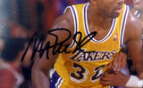 Magic Johnson & Dennis Johnson Autographed Signed Framed 8x10 Photo PSA F80513
