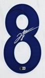 Jared Verse Authentic Signed White Pro Style Framed Jersey BAS Witnessed