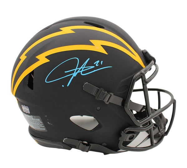 LaDainian Tomlinson Signed Los Angeles Chargers Speed Authentic Eclipse Helmet