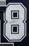 FRAMED DALLAS COWBOYS CEEDEE LAMB AUTOGRAPHED SIGNED JERSEY JSA COA