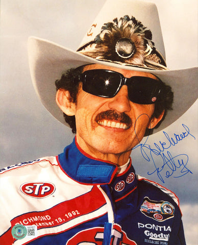 Richard Petty NASCAR Authentic Signed 8x10 Photo Autographed BAS #BJ018577