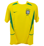 Ronaldo, Ronaldinho, Pele & Kaka Signed Brazil FC Soccer Jersey with Beckett COA
