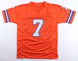 Craig Morton Signed Broncos Jersey (JSA COA) Orange Crush Starting Q.B. 1979