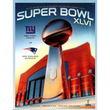 Unautographed Magazine Giants vs Patriots 2012 Super Bowl XLVI Program 58481