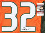Frank Gore Signed Miami Hurricanes Jersey (JSA COA) Freshman to Junior Uniform #