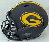 DAVANTE ADAMS AUTOGRAPHED PACKERS BLACK ECLIPSE FULL SIZE HELMET BECKETT 185688