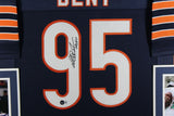 RICHARD DENT (Bears navy SKYLINE) Signed Autographed Framed Jersey Beckett