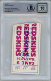 Tony Dorsett Autographed/Signed 11/22/1981 Ticket Stub Beckett 39409