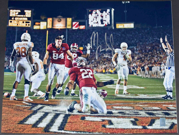 MARK INGRAM AUTOGRAPHED ALABAMA CRIMSON TIDE VS TEXAS 16x20 PHOTO GTSM