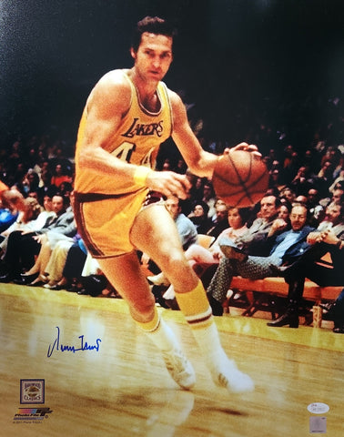 Los Angeles Lakers Hall of Famer JERRY WEST Signed 16x20 Photo #3 AUTO NBA - JSA