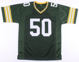 Johnny Holland Signed Packers Jersey (JSA COA) Green Bay L.B. (1987-1993)