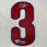 Signed Bryce Harper Phillies Cream Authentic Jersey Fanatics MLB COA