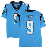 Bryce Young Autographed Carolina Panthers Nike Fuse Blue Limited Jersey Fanatics