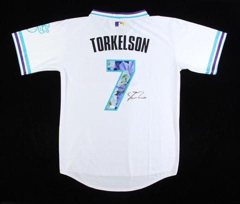 Spencer Torkelson Signed Detroit Tigers All Star Futures Game Nike Style Jersey