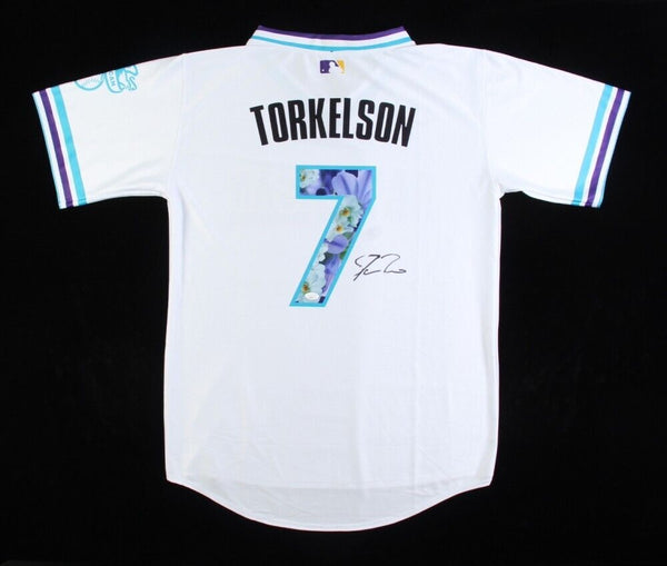 Spencer Torkelson Signed Detroit Tigers All Star Futures Game Nike Style Jersey