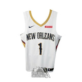Zion Williamson Autographed Pelicans White Nike Swingman Jersey Fanatics