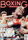 Riddick Bowe Autographed Signed Boxing Monthly Magazine Cover PSA/DNA #S47291