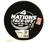 Cale Makar Autographed Puck - Team Canada 4 Nations Faceoff 2025 Fanatics COA
