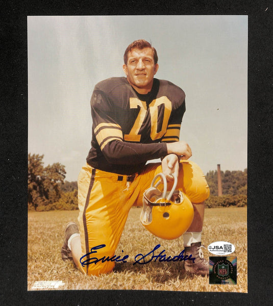 Ernie Stautner HOF Signed/Autographed 8x10 Photo Steelers JSA 214280