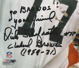 Dick Schafrath Browns OSU Ohio State The Mule Signed 8x10 Photo JSA 150367