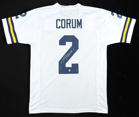 Blake Corum Signed Michigan Jersey (Beckett) Wolverines #1 Running Back