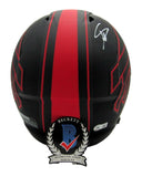 Stefon Diggs Bills Signed Full Size Eclipse Replica Helmet Beckett 159352