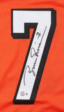 Boomer Esiason Signed Cincinnati Bengals Orange Jersey (Beckett) 4xPro Bowl QB