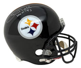 Chuck Noll Signed Pittsburgh Steelers Full Size Replica Helmet HOF 93 JSA